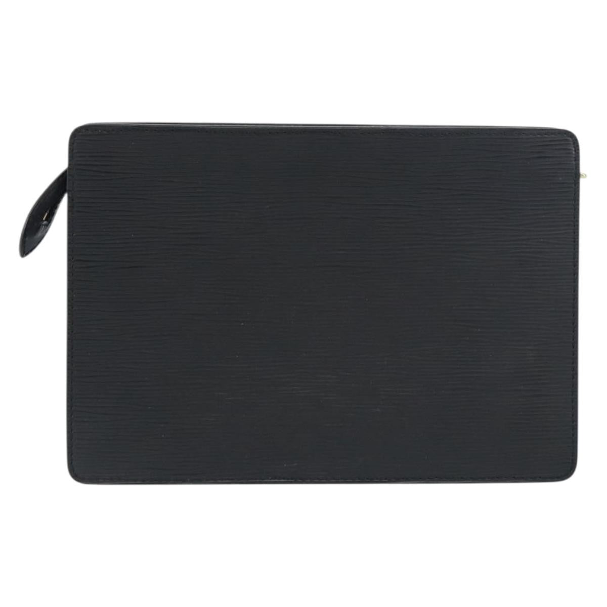 Louis Vuitton Pochette Homme Epi Leather Black Leather Clutche & Pouche Bag (Pre-Owned)