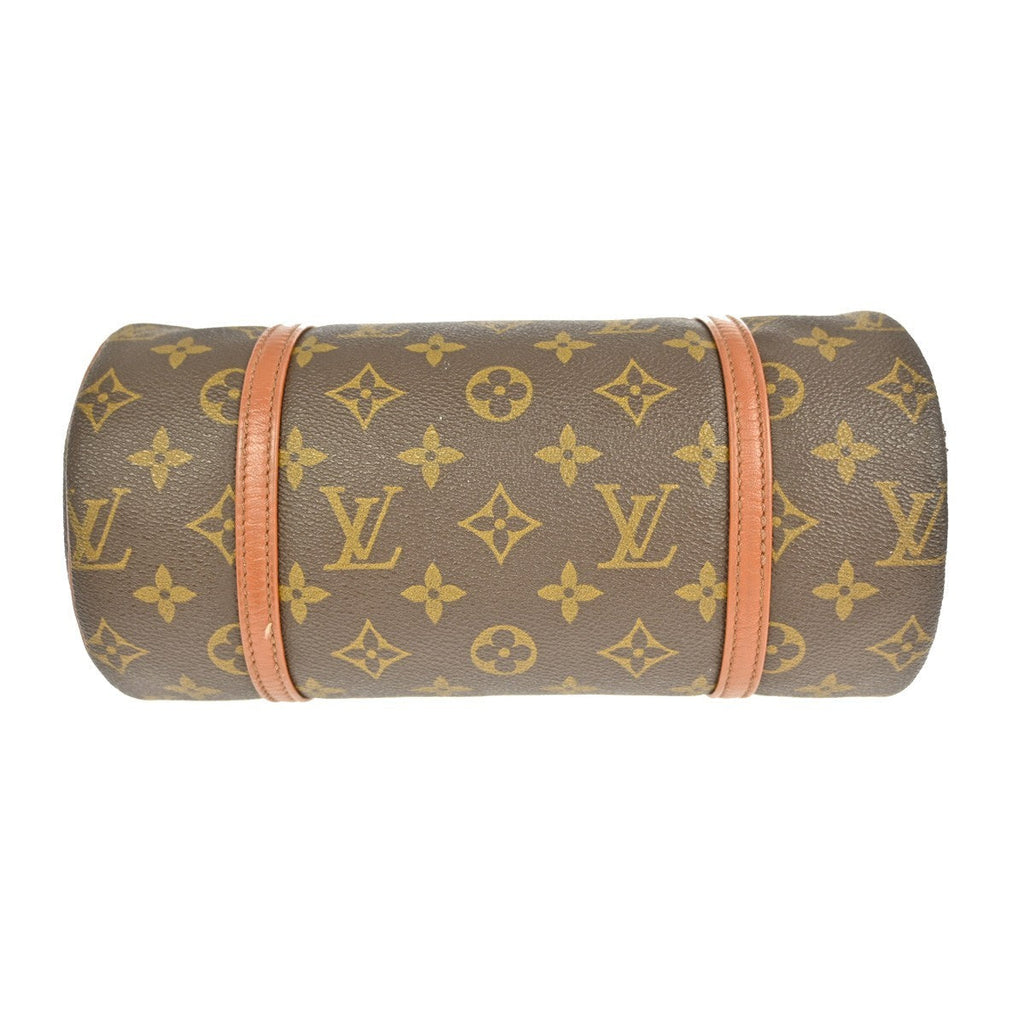 Louis Vuitton Papillon Handbag Monogram Canvas Brown Canvas Handbag (Pre-Owned)