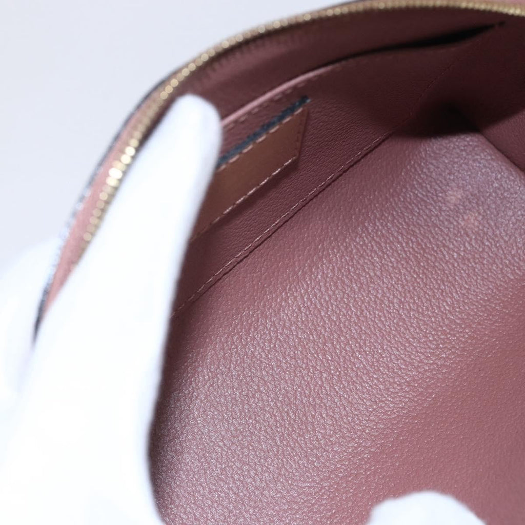 Louis Vuitton Cosmetic Pouch Monogram Vernis Brown Patent_Leather Clutche & Pouche Bag (Pre-Owned)