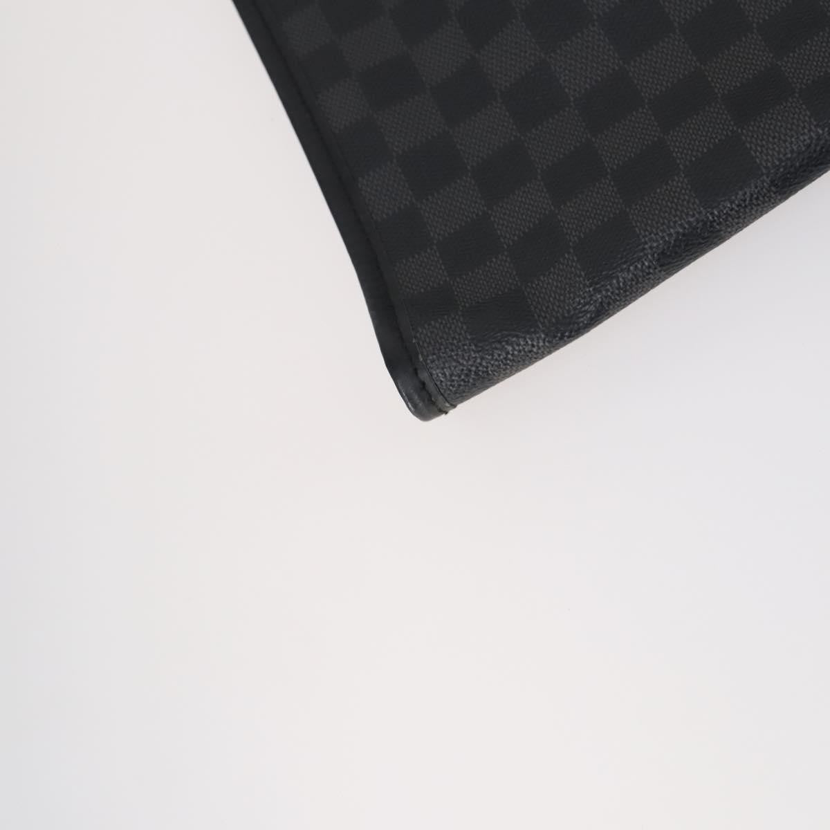 Louis Vuitton Garment Cover Damier Graphite Gray Canvas Travel Bag Bag (Pre-Owned)