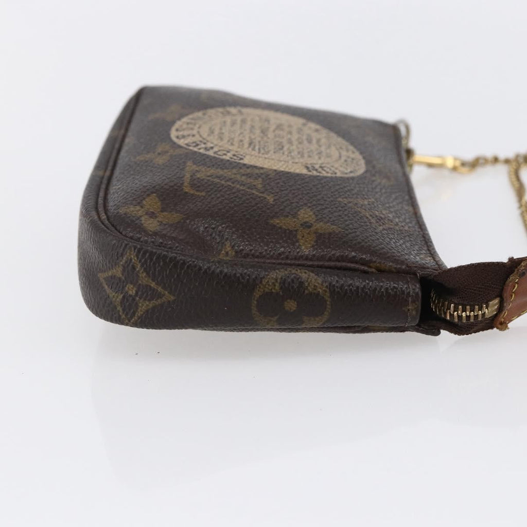 Louis Vuitton Pochette Accessoires Limited Edition Monogram Canvas Brown Canvas Clutche & Pouche Bag (Pre-Owned)