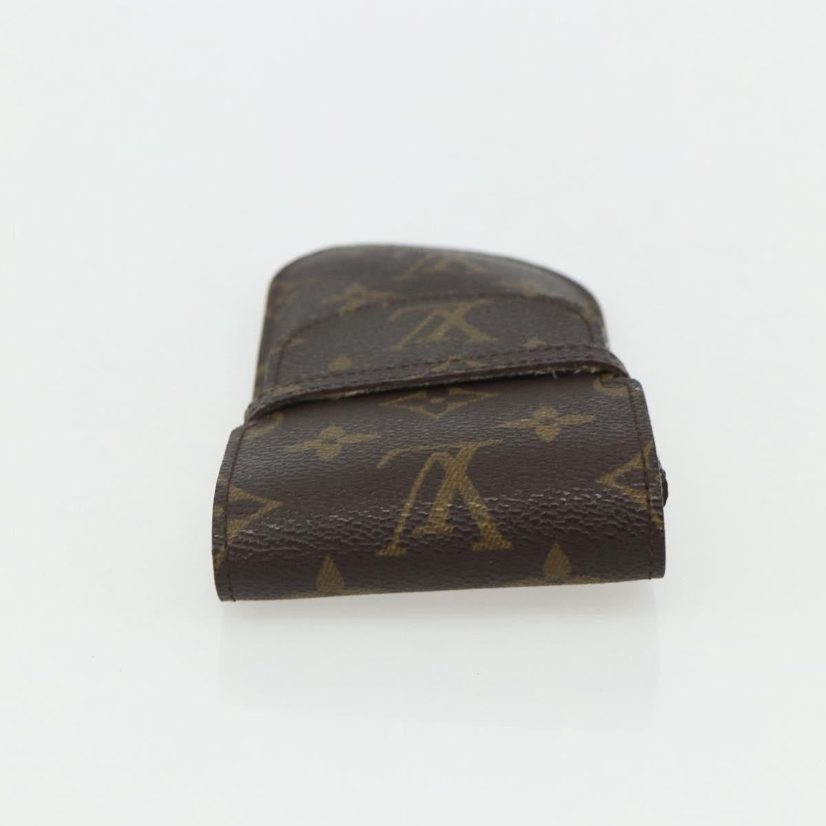 Louis Vuitton Etui À Lunette Canvas Brown Canvas Wallets Accessory (Pre-Owned)