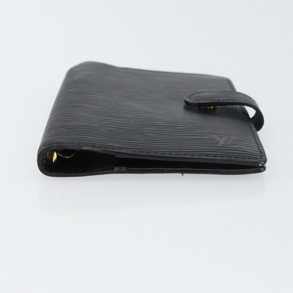 Louis Vuitton Agenda Cover Epi Leather Black Leather Wallets Accessory (Pre-Owned)