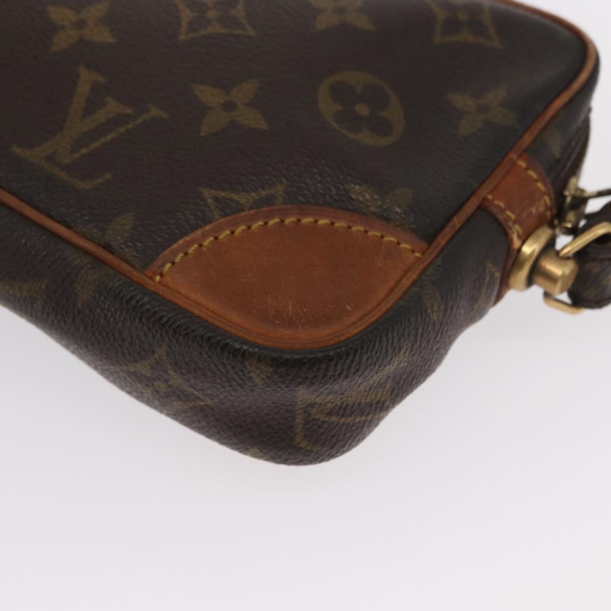 Louis Vuitton Marly Dragonne Clutch Monogram Canvas Brown Canvas Clutche & Pouche Bag (Pre-Owned)