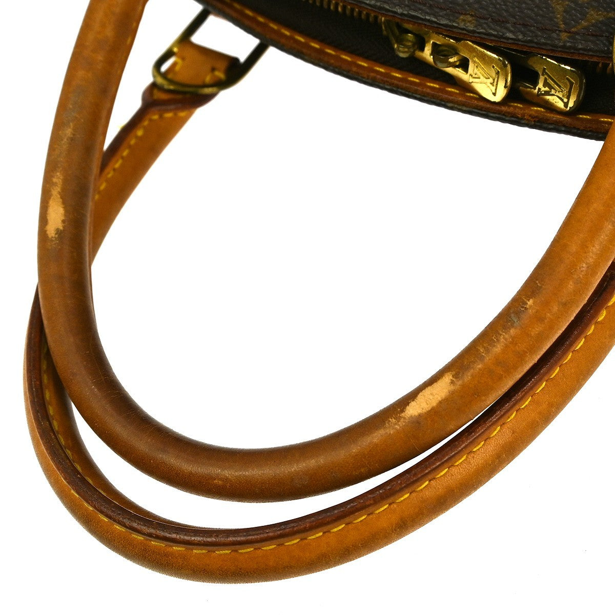 Louis Vuitton Ellipse Bag Monogram Canvas Brown Canvas Handbag (Pre-Owned)