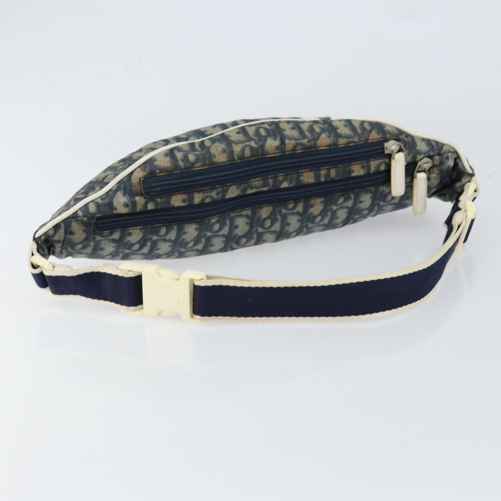 Christian Dior Trotter Belt Bag Nylon Navy Nylon Shoulder Bag Bag (Pre-Owned)
