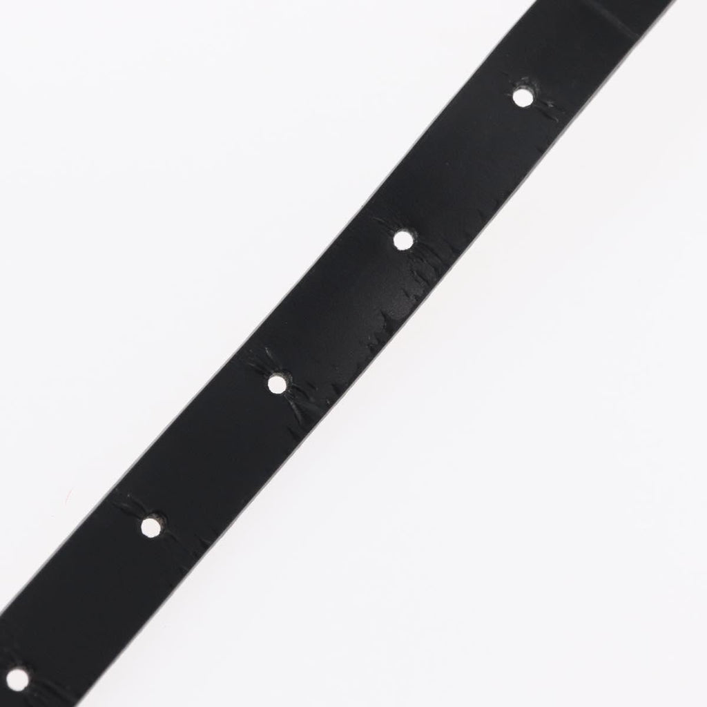 Louis Vuitton Carre Belt Leather Black Leather Belts Accessory (Pre-Owned)