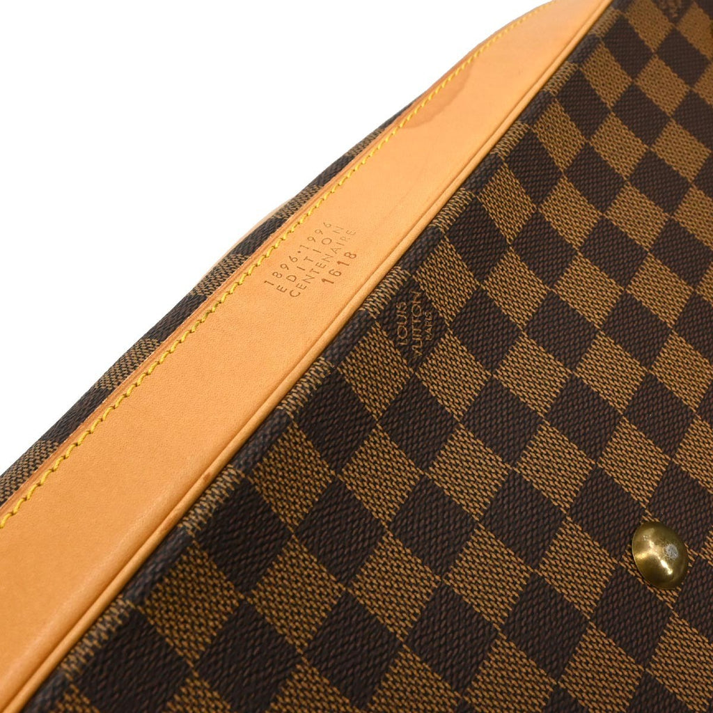 Louis Vuitton West End Handbag Damier Brown Canvas Travel Bag Bag (Pre-Owned)