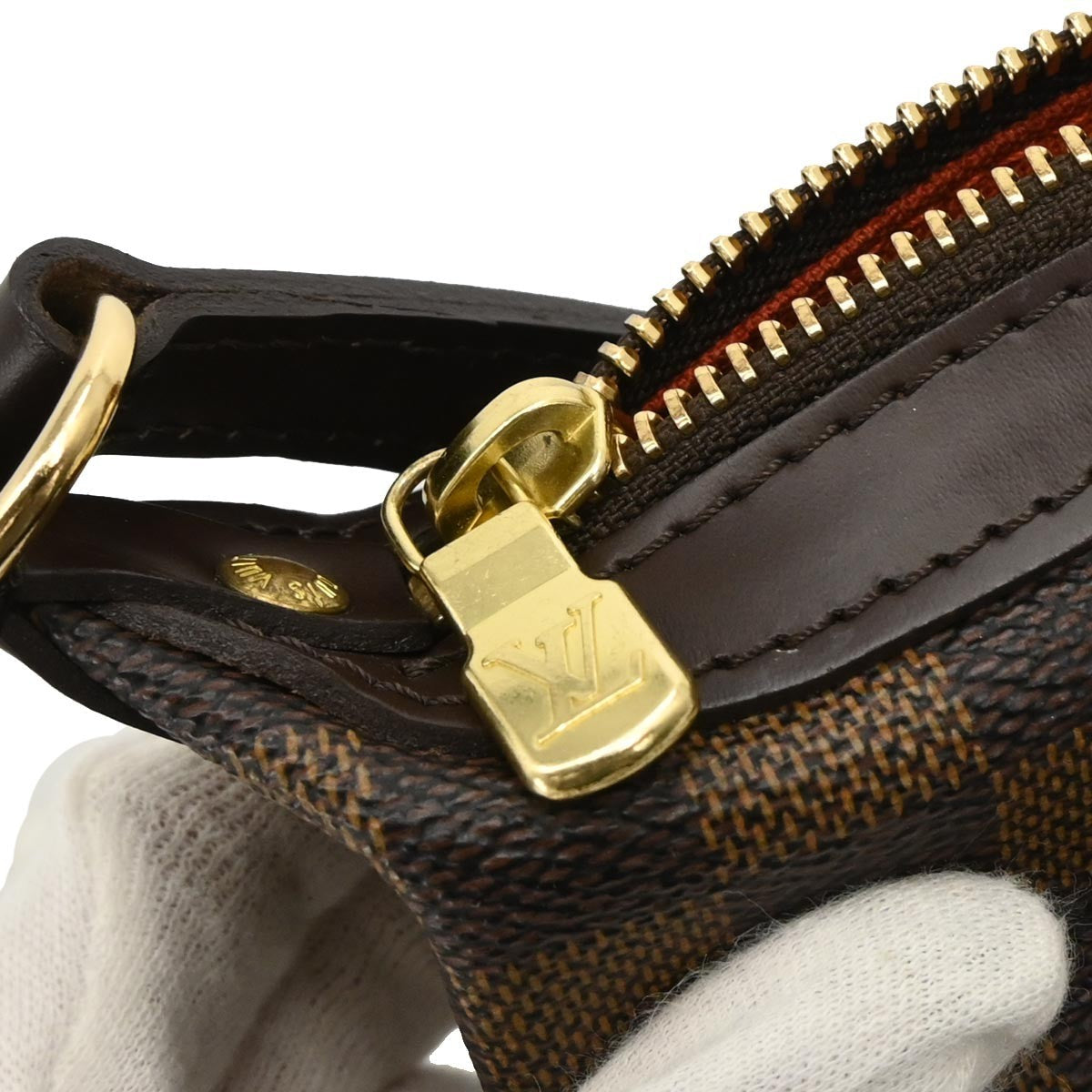 Louis Vuitton Illovo Handbag Damier Brown Canvas Handbag (Pre-Owned)