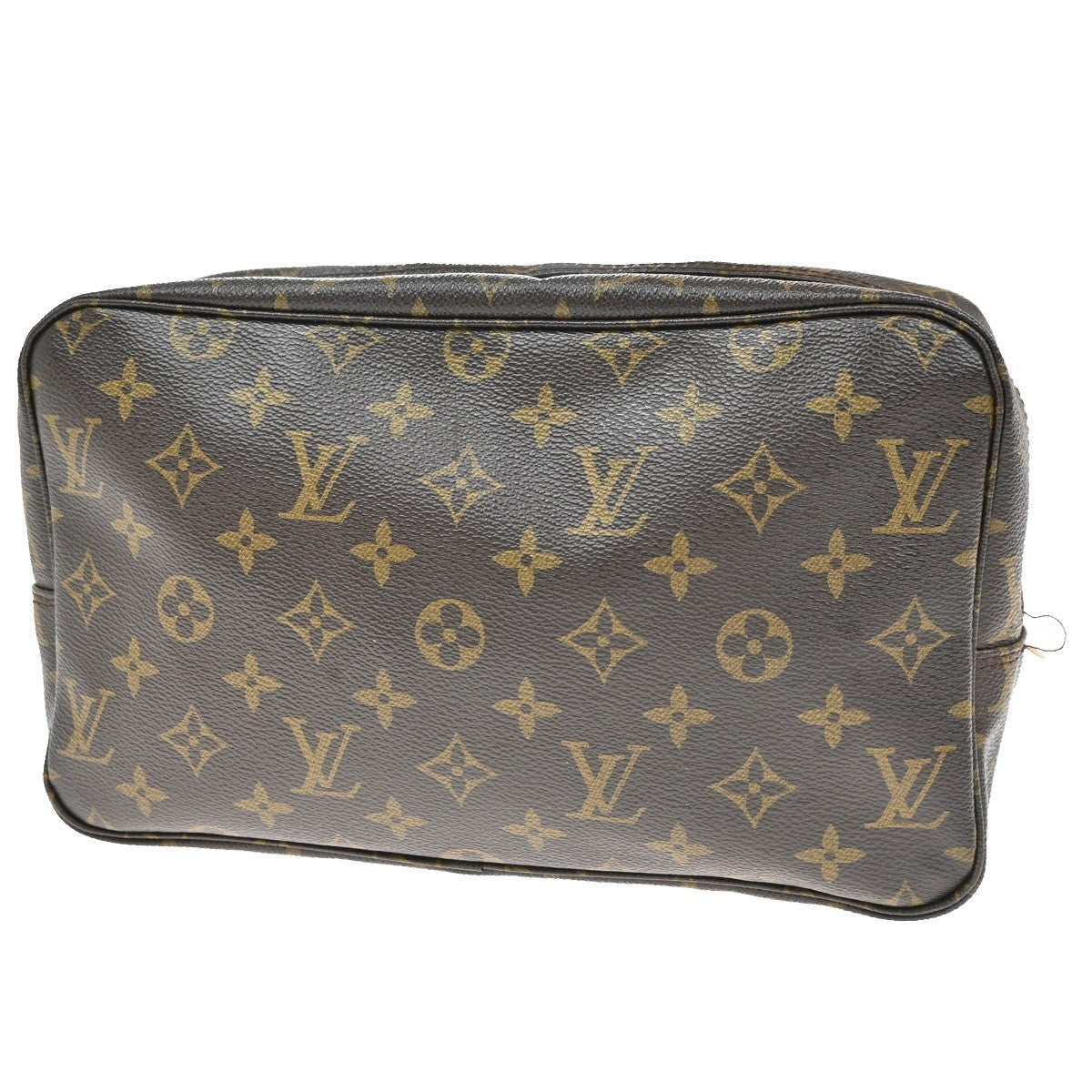 Louis Vuitton Trousse Toilette Monogram Canvas Brown Leather Clutche & Pouche Bag (Pre-Owned)