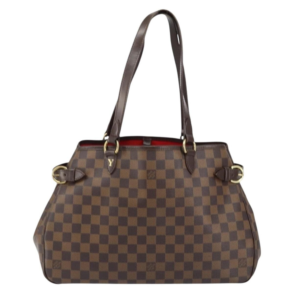 Louis Vuitton Batignolles Handbag Damier Brown Canvas Tote Bag Bag (Pre-Owned)