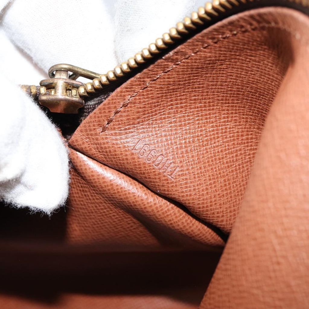 Louis Vuitton Papillon Handbag Monogram Canvas Brown Canvas Handbag (Pre-Owned)