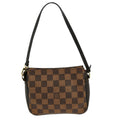 Louis Vuitton Trousse Make Up Bag Damier Canvas Brown Canvas Shoulder Bag Bag (Pre-Owned)