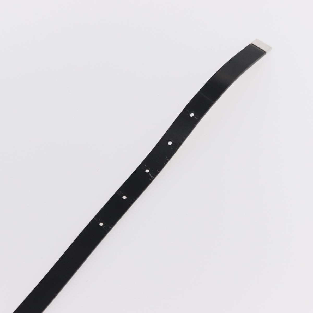 Louis Vuitton Carre Belt Leather Black Leather Belts Accessory (Pre-Owned)