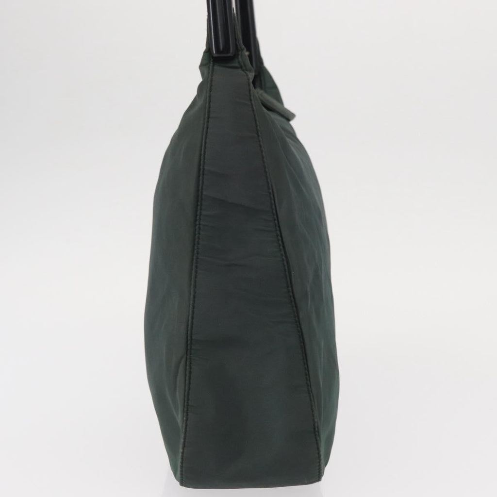 Prada Vintage Shoulder Bag Tessuto Green Nylon Shoulder Bag Bag (Pre-Owned)