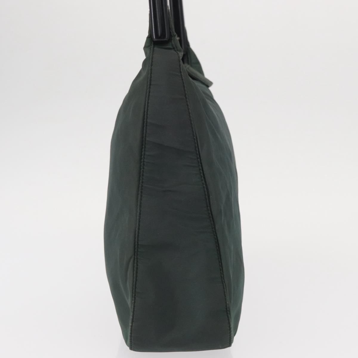 Prada Vintage Shoulder Bag Tessuto Green Nylon Shoulder Bag Bag (Pre-Owned)
