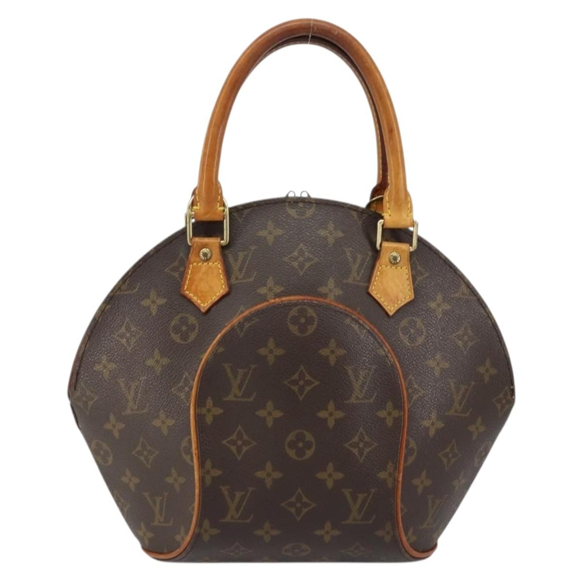Louis Vuitton Ellipse Bag Monogram Canvas Brown Canvas Handbag (Pre-Owned)