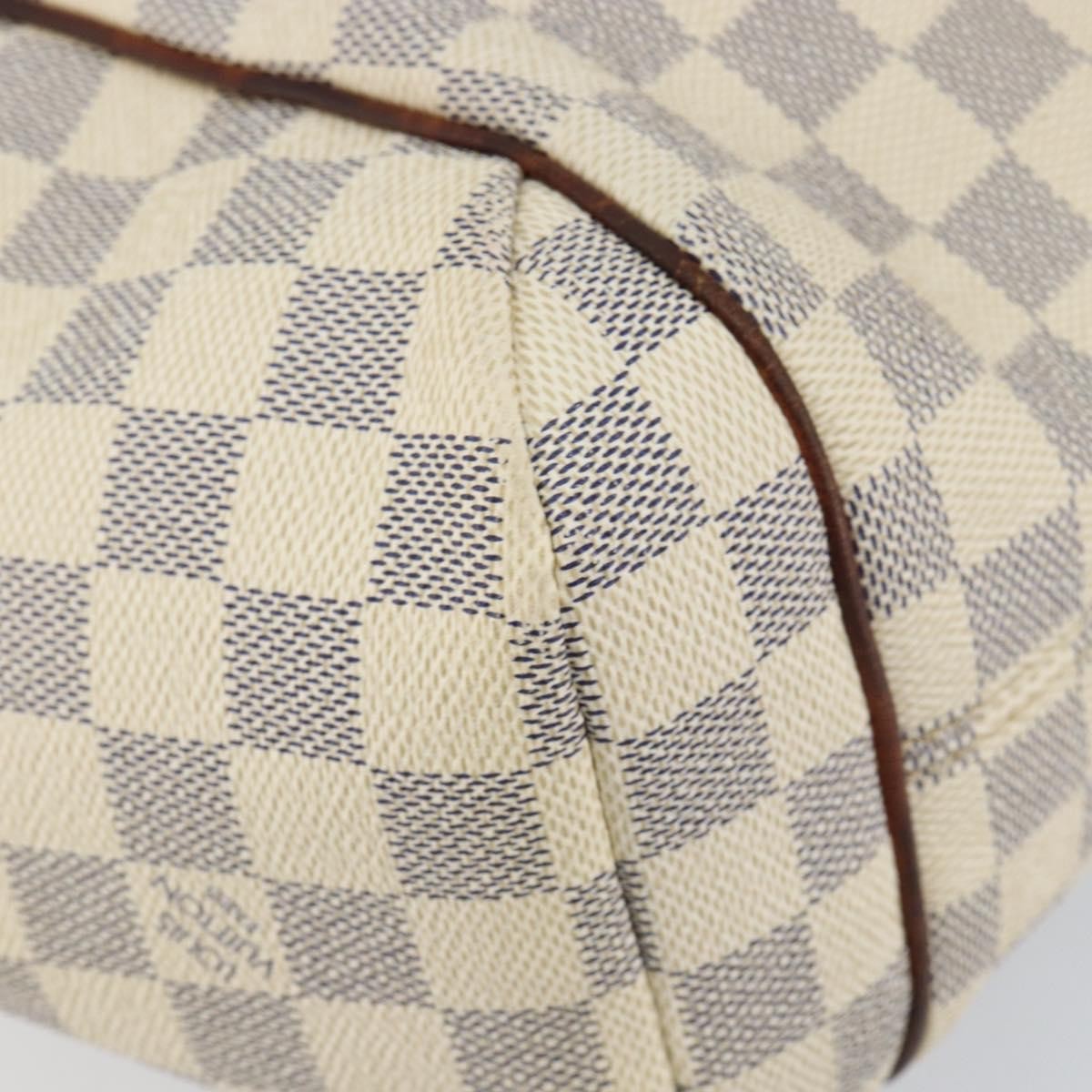 Louis Vuitton Totally Handbag Damier White Canvas Tote Bag Bag (Pre-Owned)