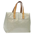 Louis Vuitton Reade Handbag Monogram Vernis Gray Patent_Leather Handbag (Pre-Owned)