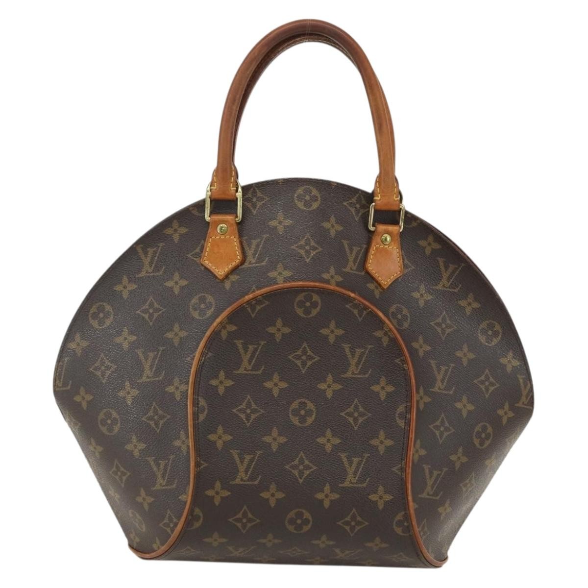 Louis Vuitton Ellipse Bag Monogram Canvas Brown Canvas Handbag (Pre-Owned)