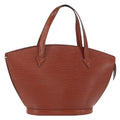 Louis Vuitton Saint Jacques Handbag Epi Leather Brown Leather Handbag (Pre-Owned)