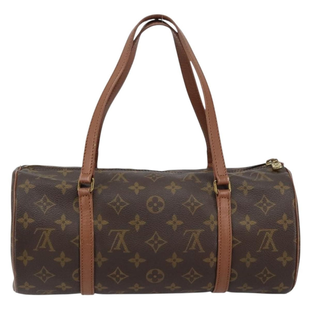 Louis Vuitton Papillon Handbag Monogram Canvas Brown Canvas Handbag (Pre-Owned)