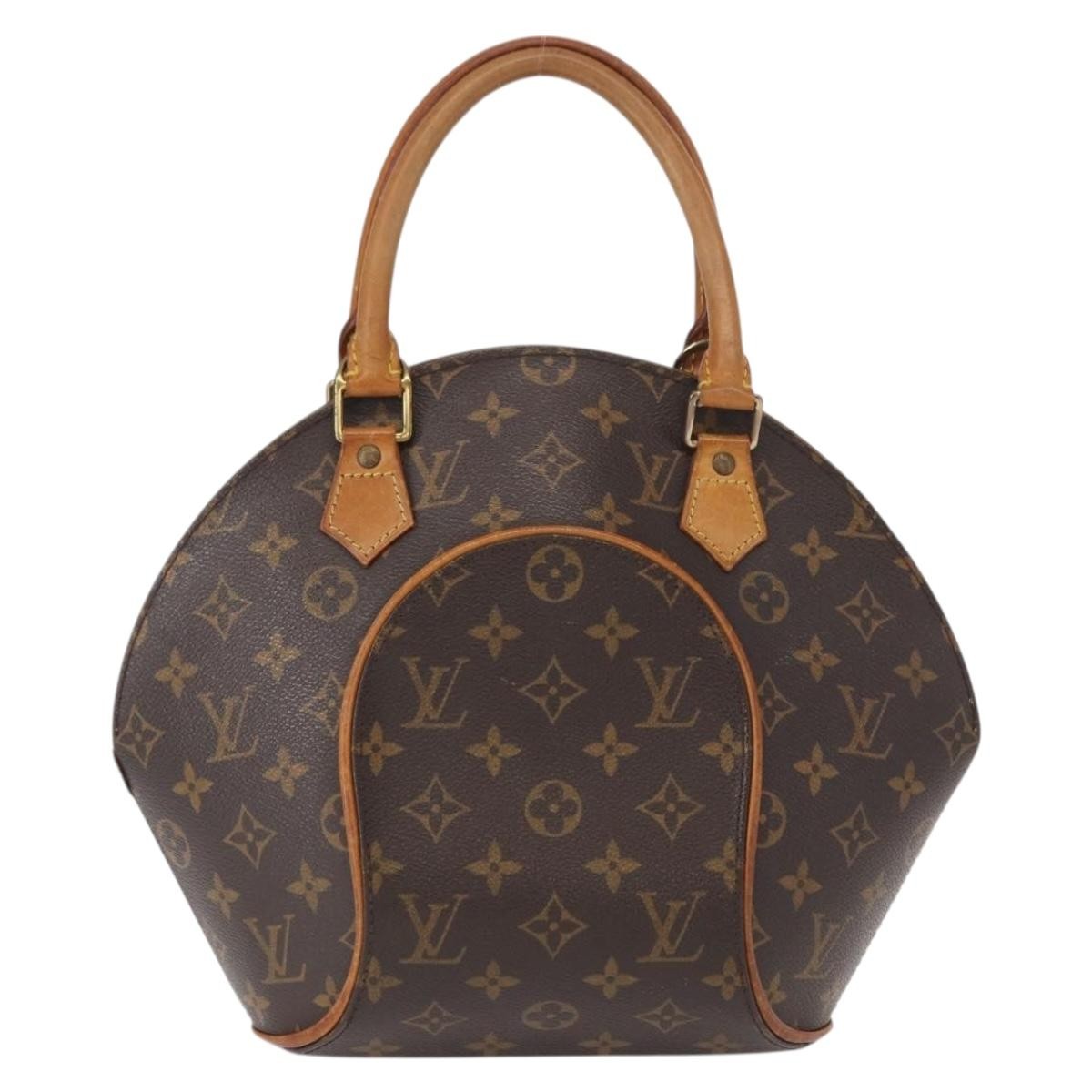 Louis Vuitton Ellipse Bag Monogram Canvas Brown Canvas Handbag (Pre-Owned)
