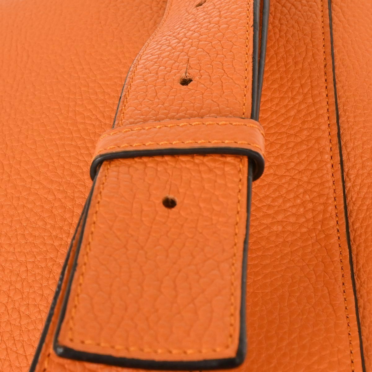 Loewe Anton Sling Bag Leather Orange Leather Shoulder Bag Bag (Pre-Owned)