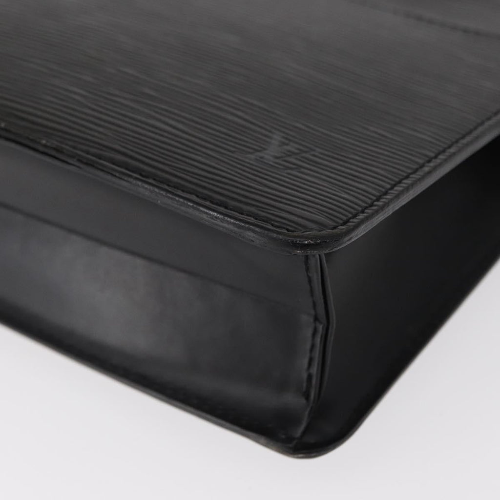 Louis Vuitton Pochette Homme Epi Leather Black Leather Clutche & Pouche Bag (Pre-Owned)