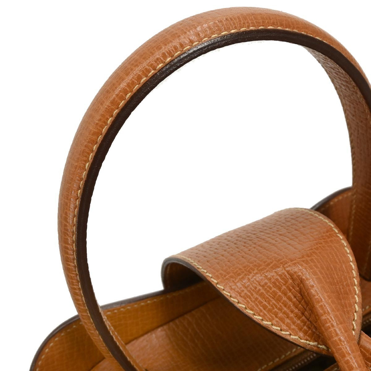Loewe Turn Lock Leather Brown Leather Handbag (Pre-Owned)