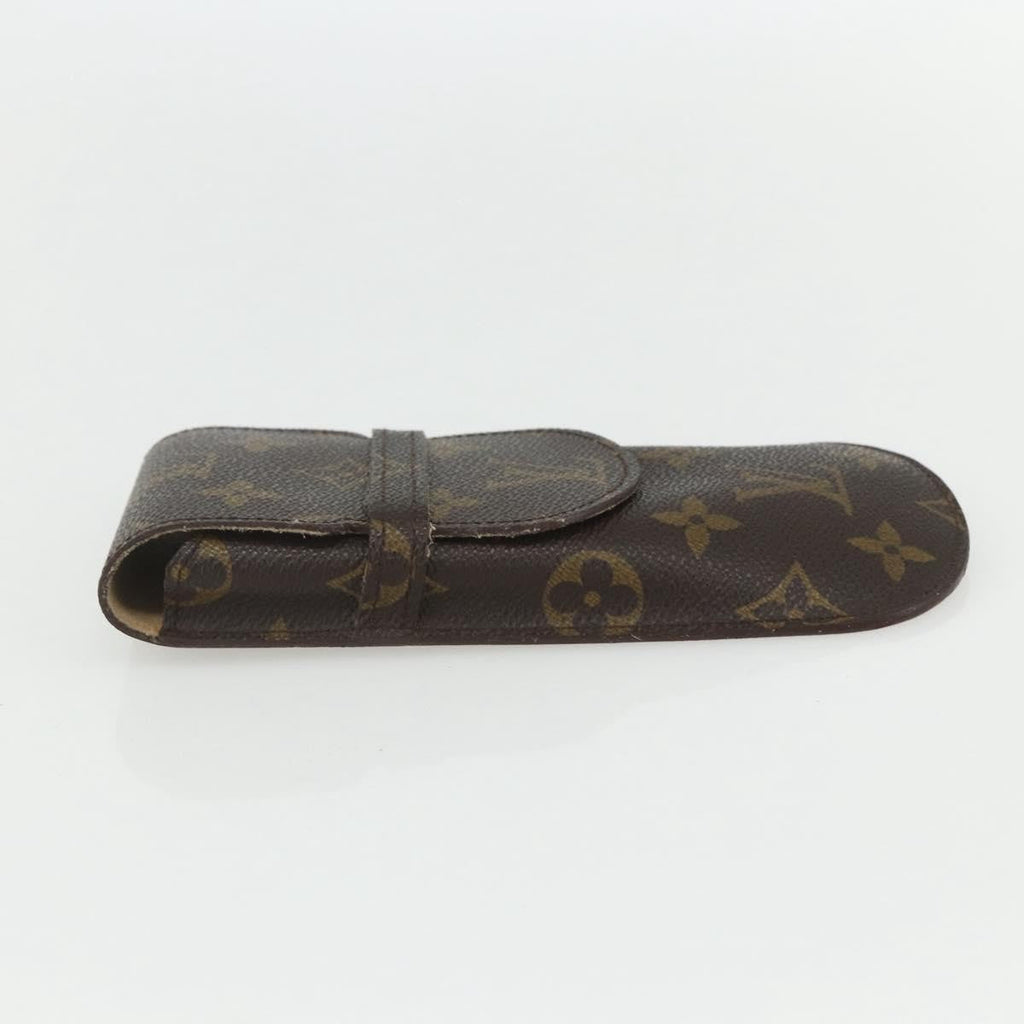 Louis Vuitton Etui À Lunette Canvas Brown Canvas Wallets Accessory (Pre-Owned)