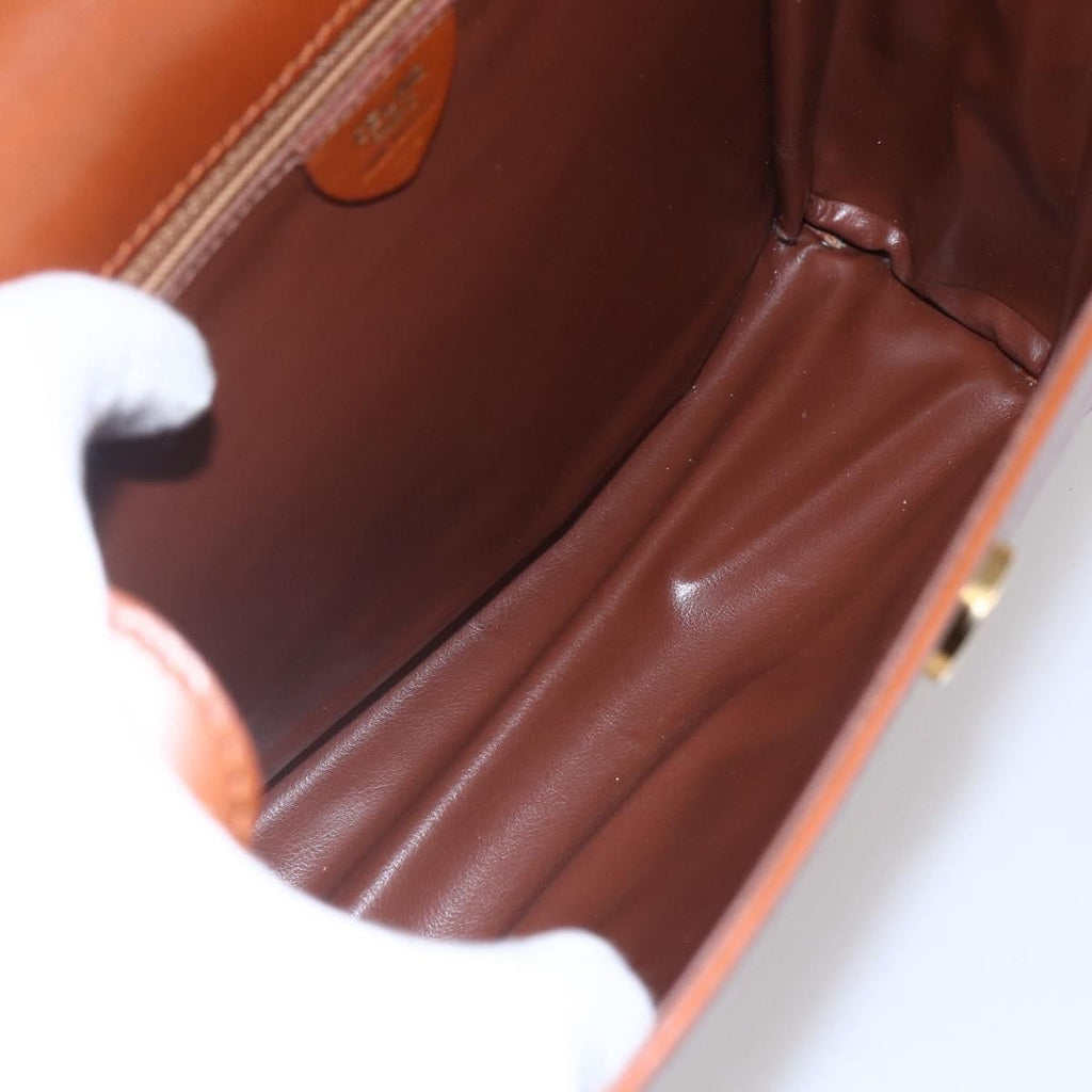Celine Handbag Leather Brown Leather Handbag (Pre-Owned)
