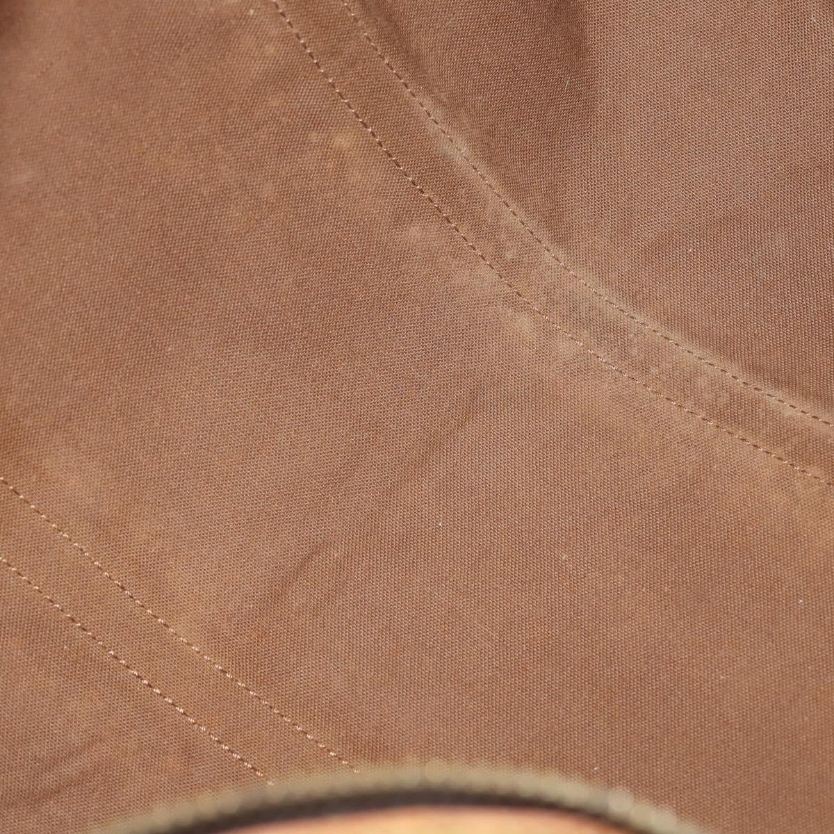 Louis Vuitton Sac Souple Handbag Monogram Canvas Brown Canvas Travel Bag Bag (Pre-Owned)