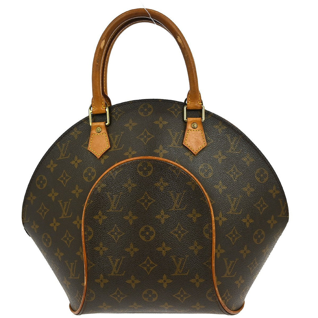 Louis Vuitton Ellipse Bag Monogram Canvas Brown Canvas Handbag (Pre-Owned)