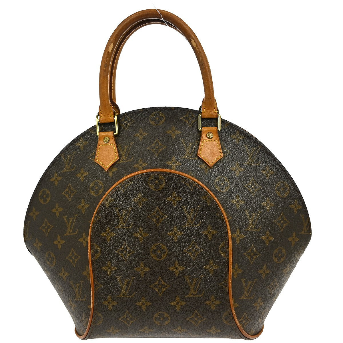 Louis Vuitton Ellipse Bag Monogram Canvas Brown Canvas Handbag (Pre-Owned)