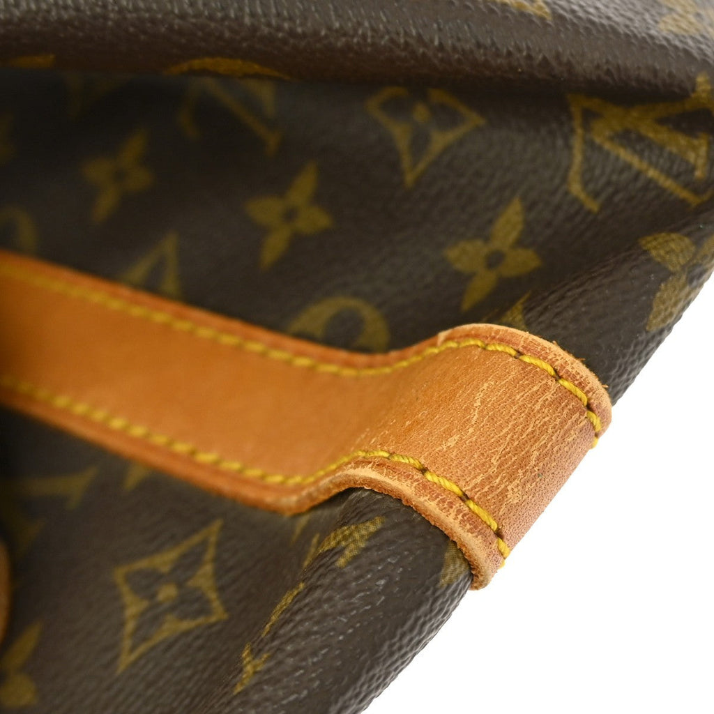 Louis Vuitton Keepall Bag Monogram Canvas Brown Canvas Travel Bag Bag (Pre-Owned)