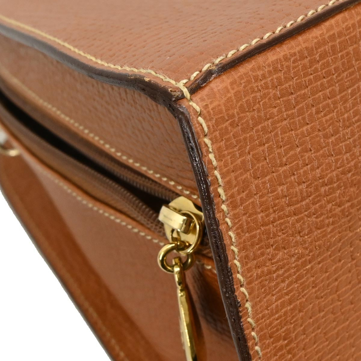 Loewe Turn Lock Leather Brown Leather Handbag (Pre-Owned)