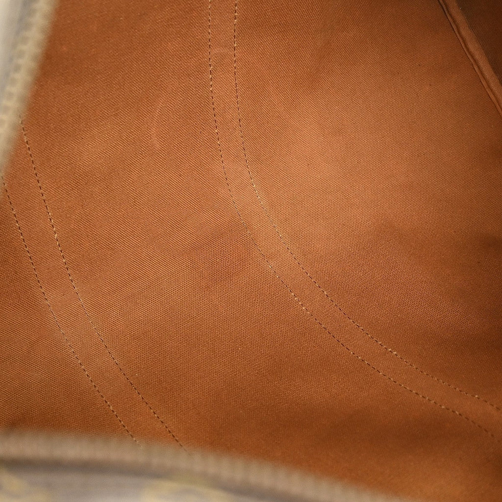 Louis Vuitton Keepall Bag Monogram Canvas Brown Canvas Travel Bag Bag (Pre-Owned)