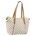 Louis Vuitton Totally Handbag Damier White Canvas Tote Bag Bag (Pre-Owned)
