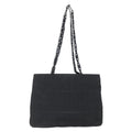 Prada Vintage Tote Tessuto Black Nylon Tote Bag Bag (Pre-Owned)