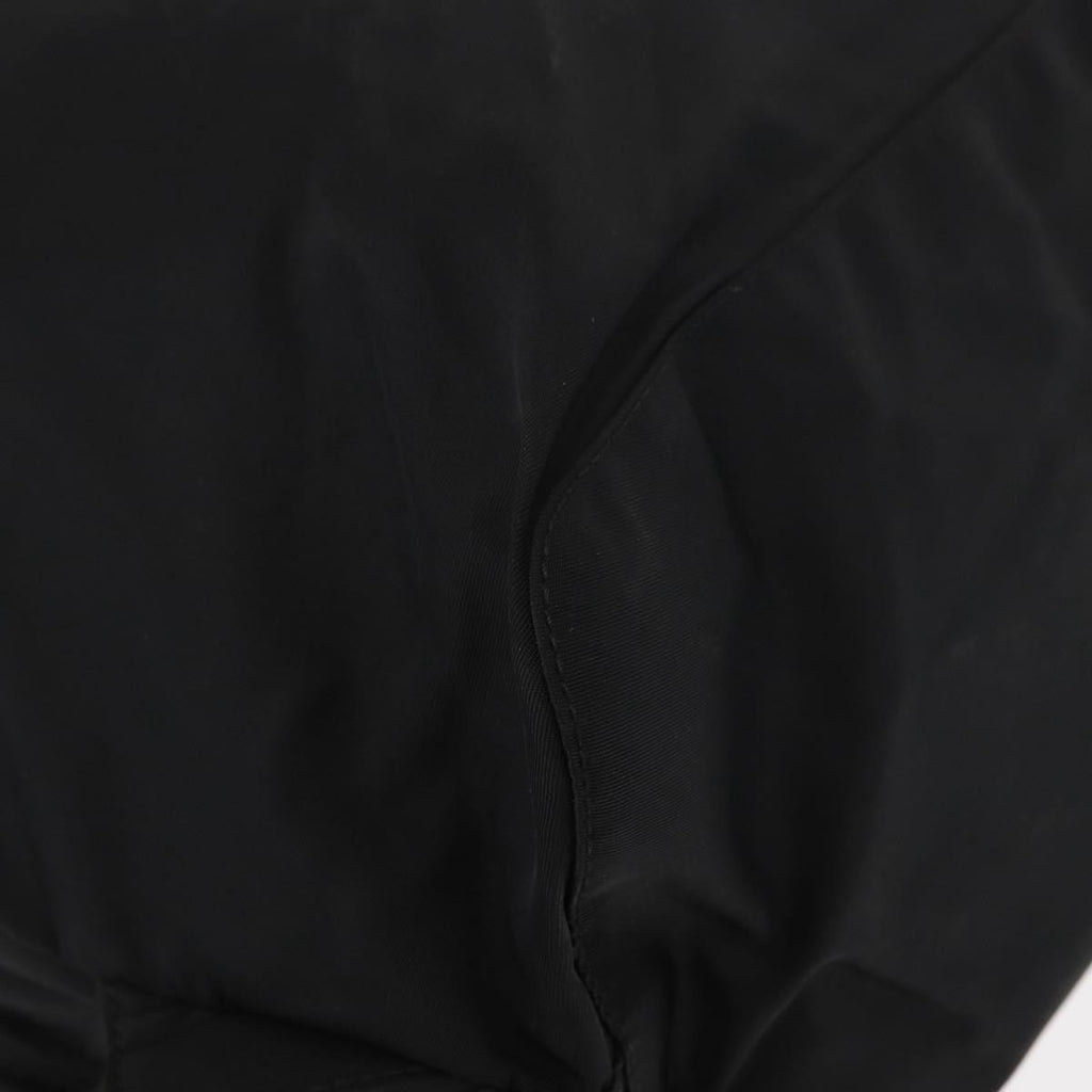 Prada Double Front Pocket Backpack Tessuto Black Nylon Backpack Bag (Pre-Owned)