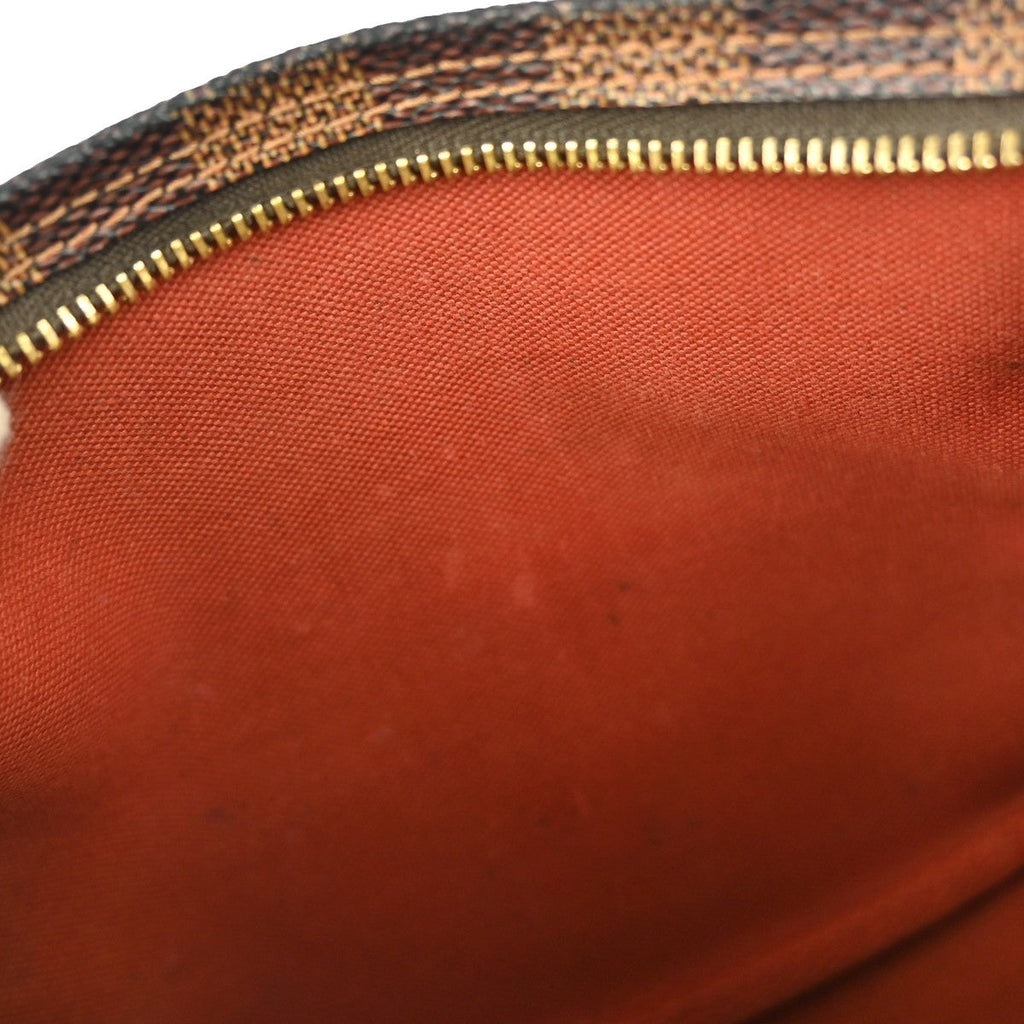 Louis Vuitton Trousse Make Up Bag Damier Canvas Brown Canvas Clutche & Pouche Bag (Pre-Owned)