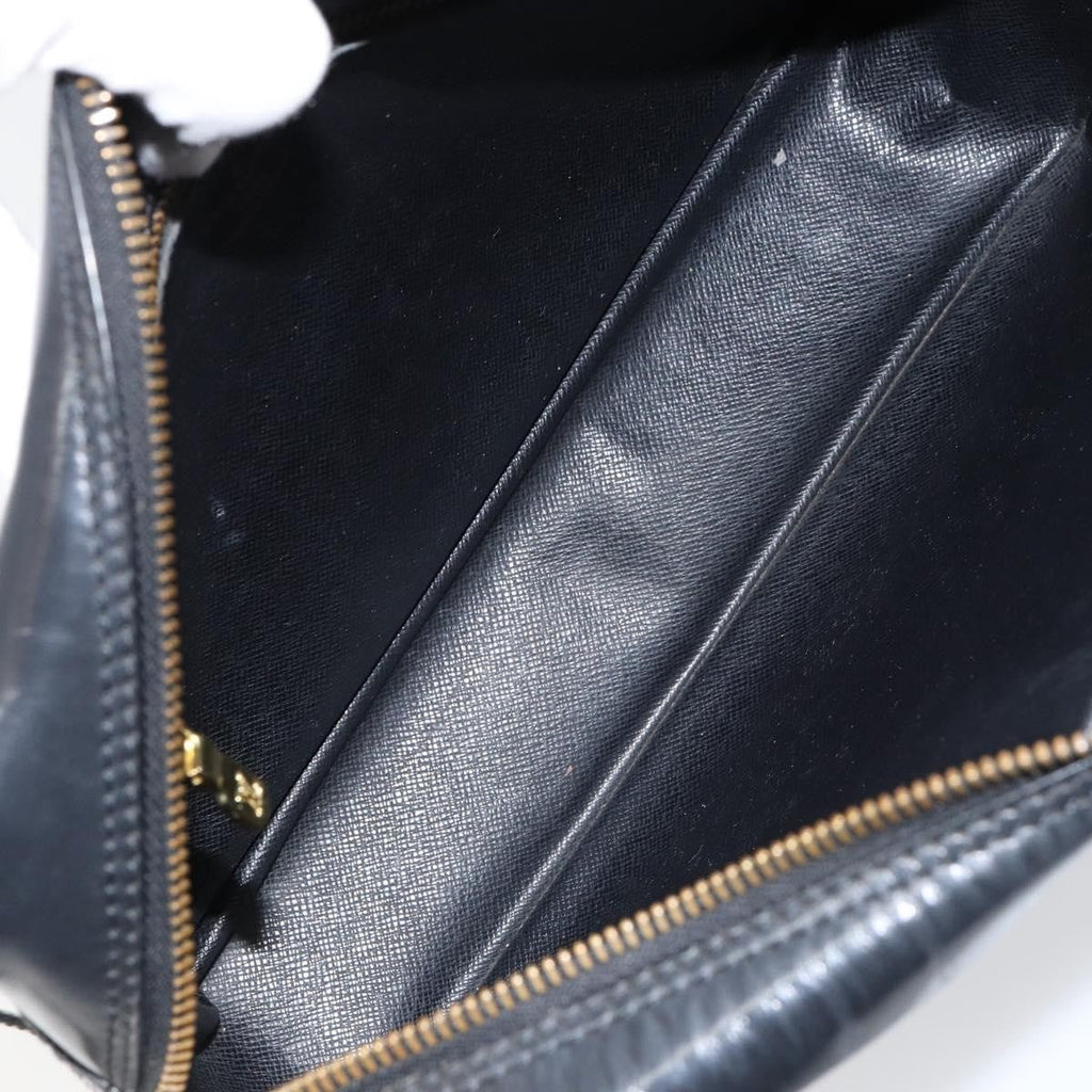Louis Vuitton Trocadero Handbag Epi Leather Black Leather Shoulder Bag Bag (Pre-Owned)