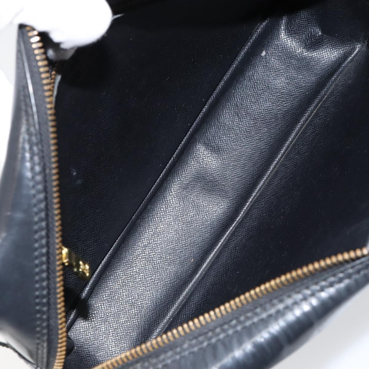 Louis Vuitton Trocadero Handbag Epi Leather Black Leather Shoulder Bag Bag (Pre-Owned)