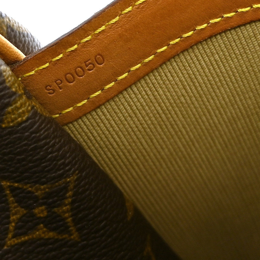 Louis Vuitton Reporter Bag Monogram Canvas Brown Canvas Shoulder Bag Bag (Pre-Owned)