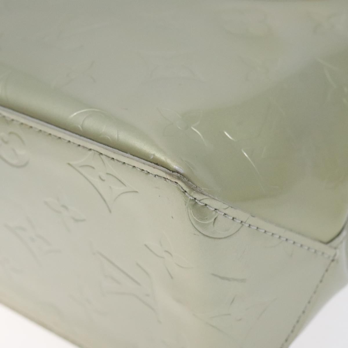 Louis Vuitton Reade Handbag Monogram Vernis Gray Patent_Leather Handbag (Pre-Owned)
