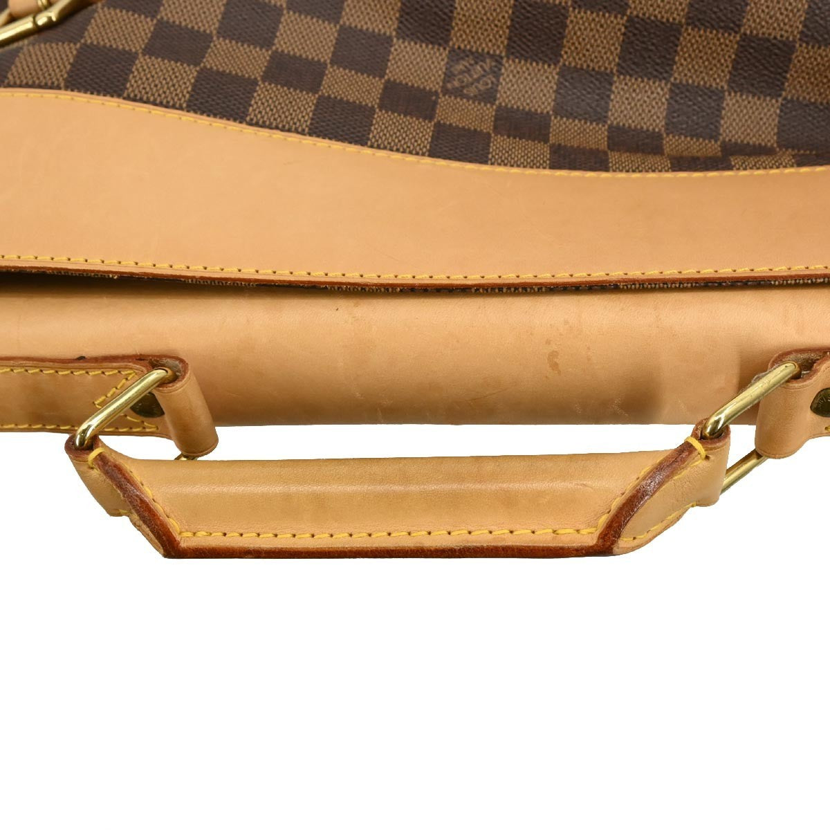 Louis Vuitton West End Handbag Damier Brown Canvas Travel Bag Bag (Pre-Owned)