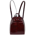 Cartier Happy Birthday Backpack Patent Leather Burgundy Patent_Leather Backpack Bag (Pre-Owned)