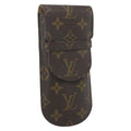 Louis Vuitton Etui À Lunette Canvas Brown Canvas Wallets Accessory (Pre-Owned)