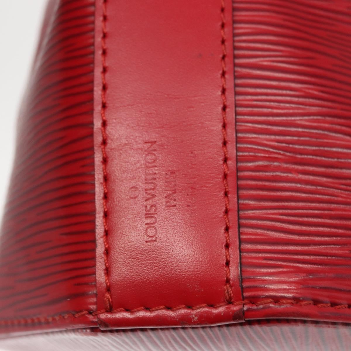 Louis Vuitton Vintage Sac D'epaule Handbag Epi Leather Red Leather Shoulder Bag Bag (Pre-Owned)
